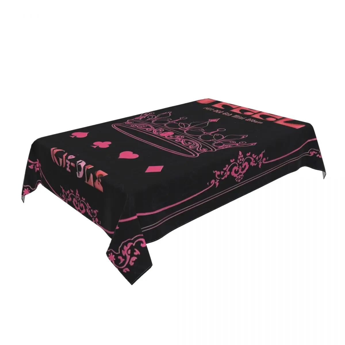 Rectangular Dance-pop Kpop (G)I-DLEs Table Cloth Oilproof Tablecloth Outdoor 40