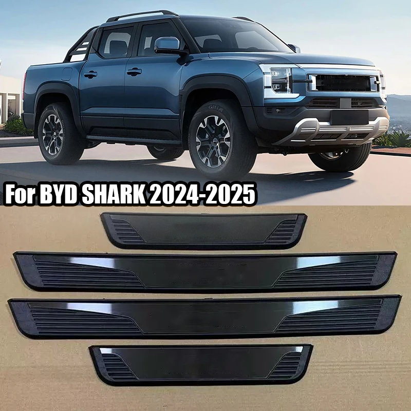 

For BYD SHARK 2024 2025 External door sill protection sticker for car interior protective components