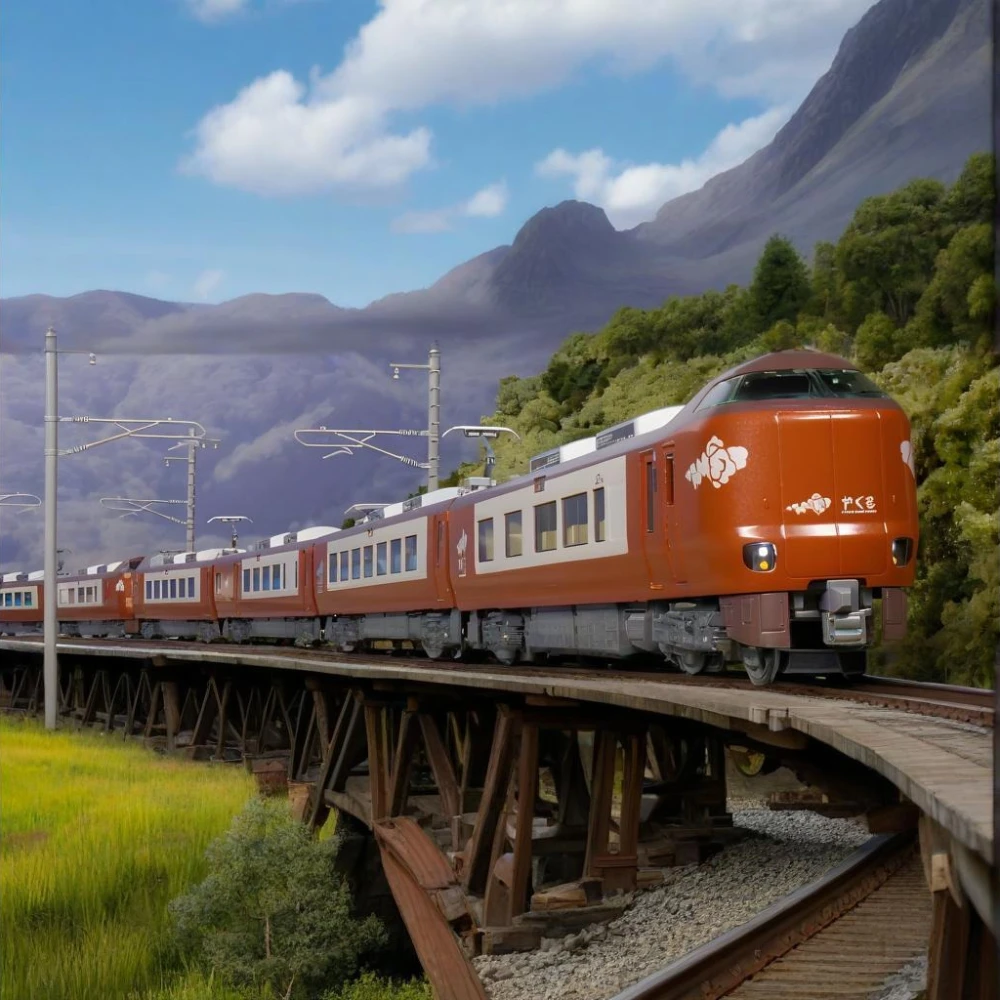 KATO N-type 1/160 Scale Train Model 10-2000 Series 273 Limited Express Electric Passenger Car 8-car Train Set Boy's Toy Gift
