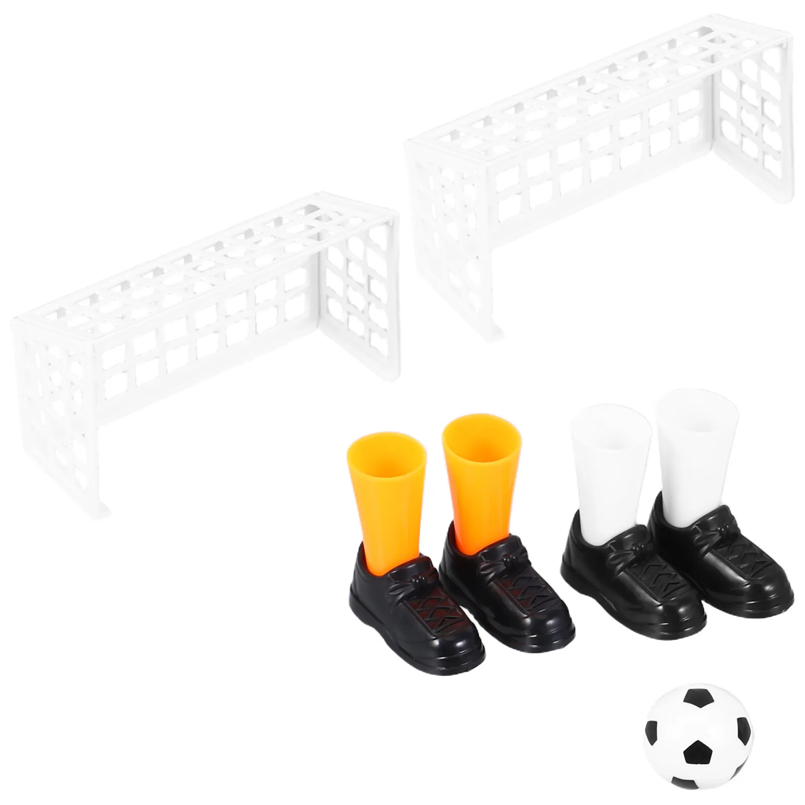 1Set Interactive Desktop Soccer Game Small Size Fun Anywhere Improves Finger Strength Creativity Thinking Ability Parent-Child
