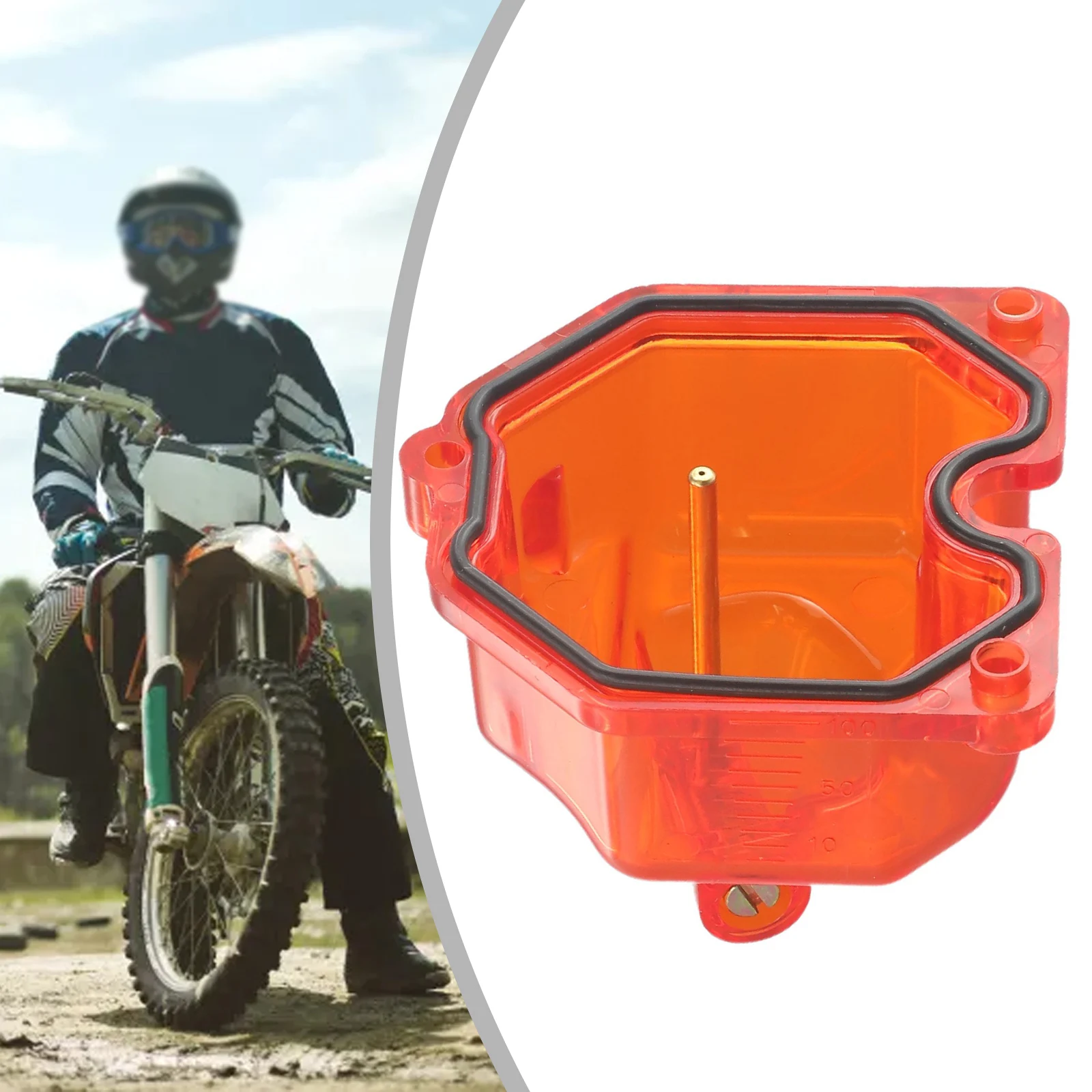 

Enhance Your Riding Experience with Red Clear Carburetor Float Bowl Shell Compatible with For PZ26 PZ27 PZ30 PZ32 Carb