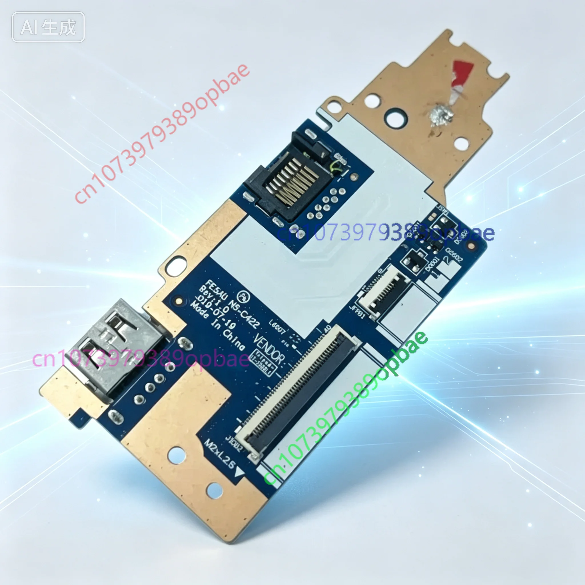 Replacement USB Port Board Module 5C50S73032 NS‑C422 for ThinkPad E15 20RD 20RE