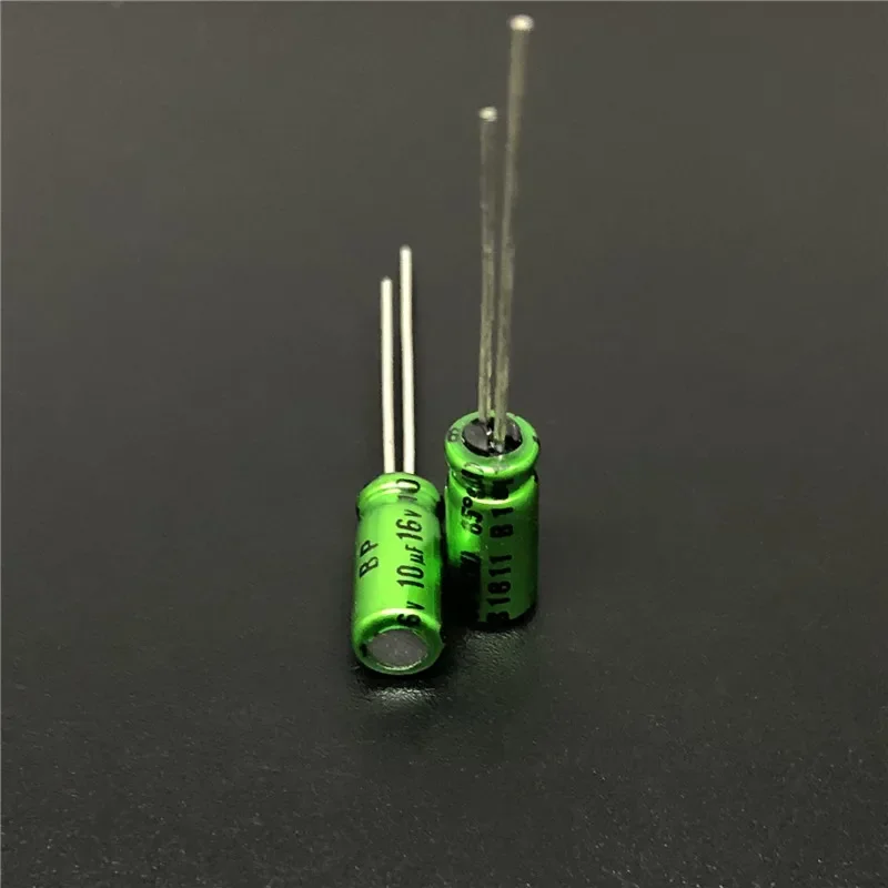 

10Pcs 10uF 16V NICHICON Muse BP 5x11mm 16V10uF Top Grade Bipolar Audio Capacitor copper pins HiFi DIY