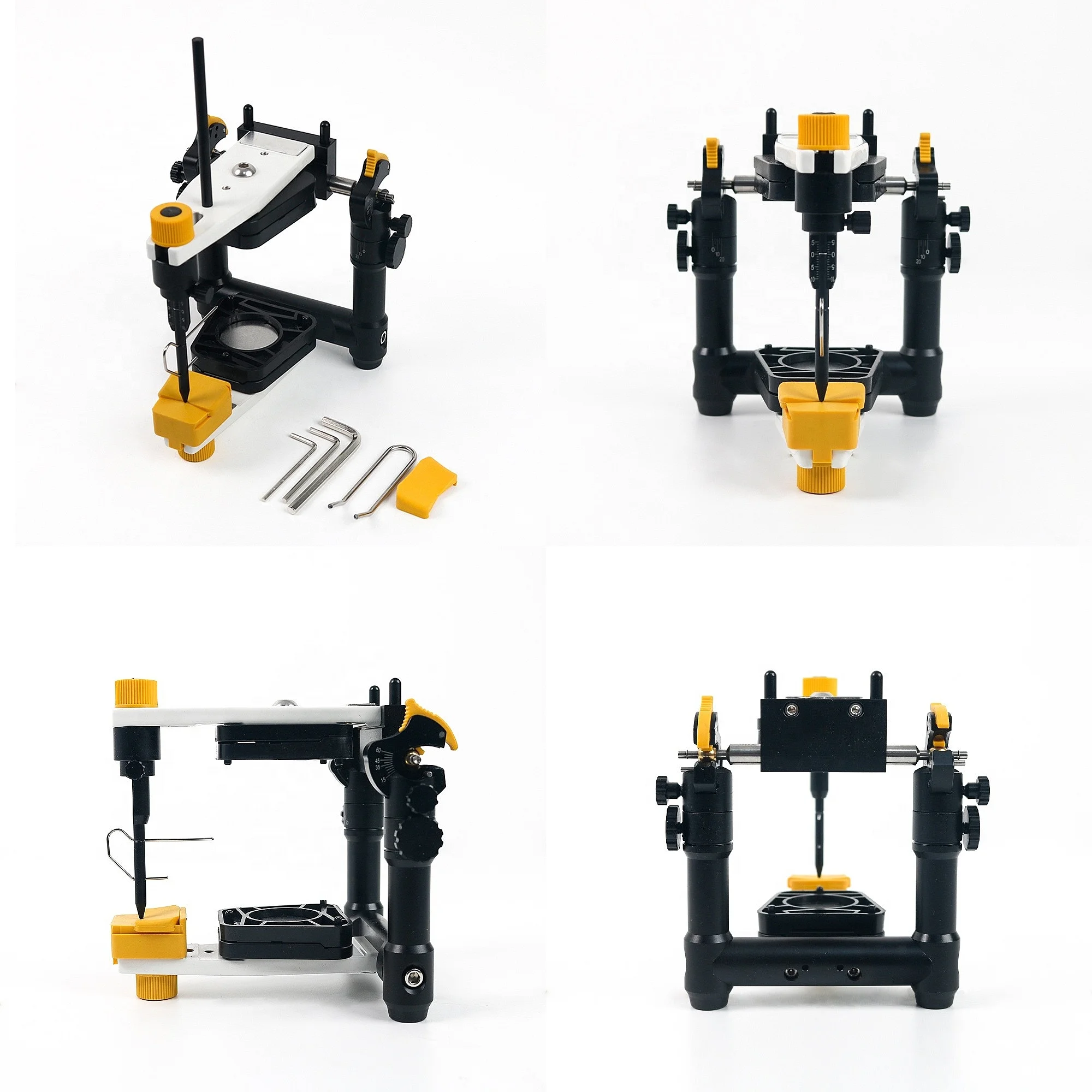 Fully Customizable Semi-Adjustable Articulator with Magnetics Simulation for Natural Occlusion