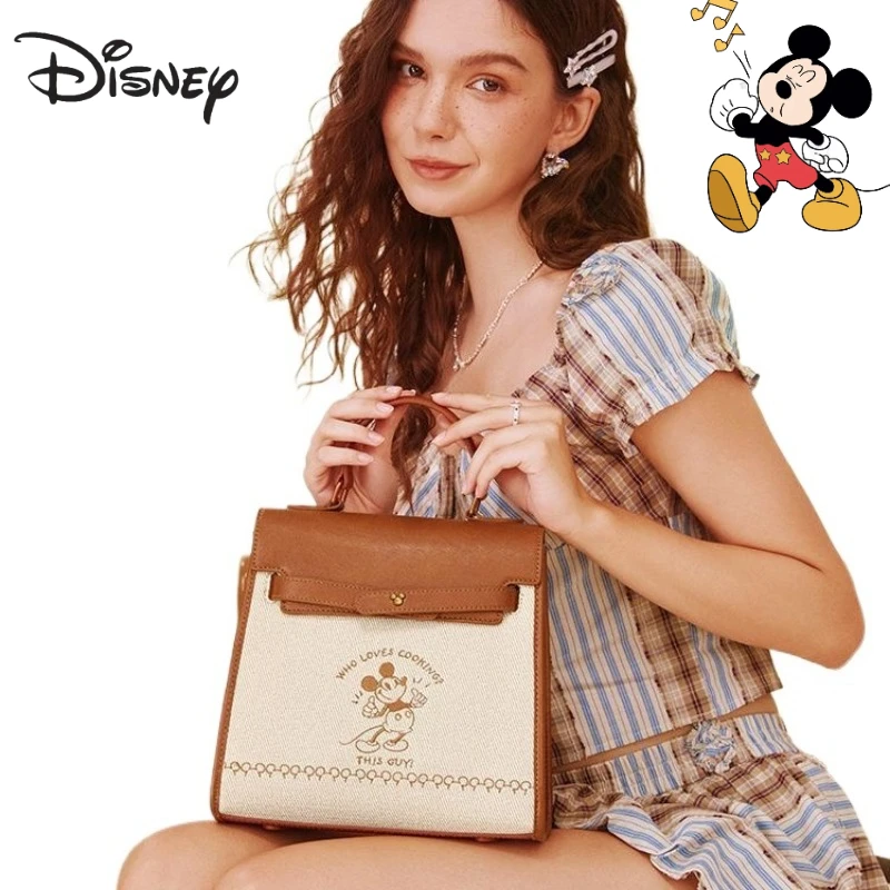 

Милый рюкзак с Микки Диснеем, креативный кавайный модный рюкзак для девочек премиум-класса, большая вместительная дорожная сумка, подарок, оптовая продажа