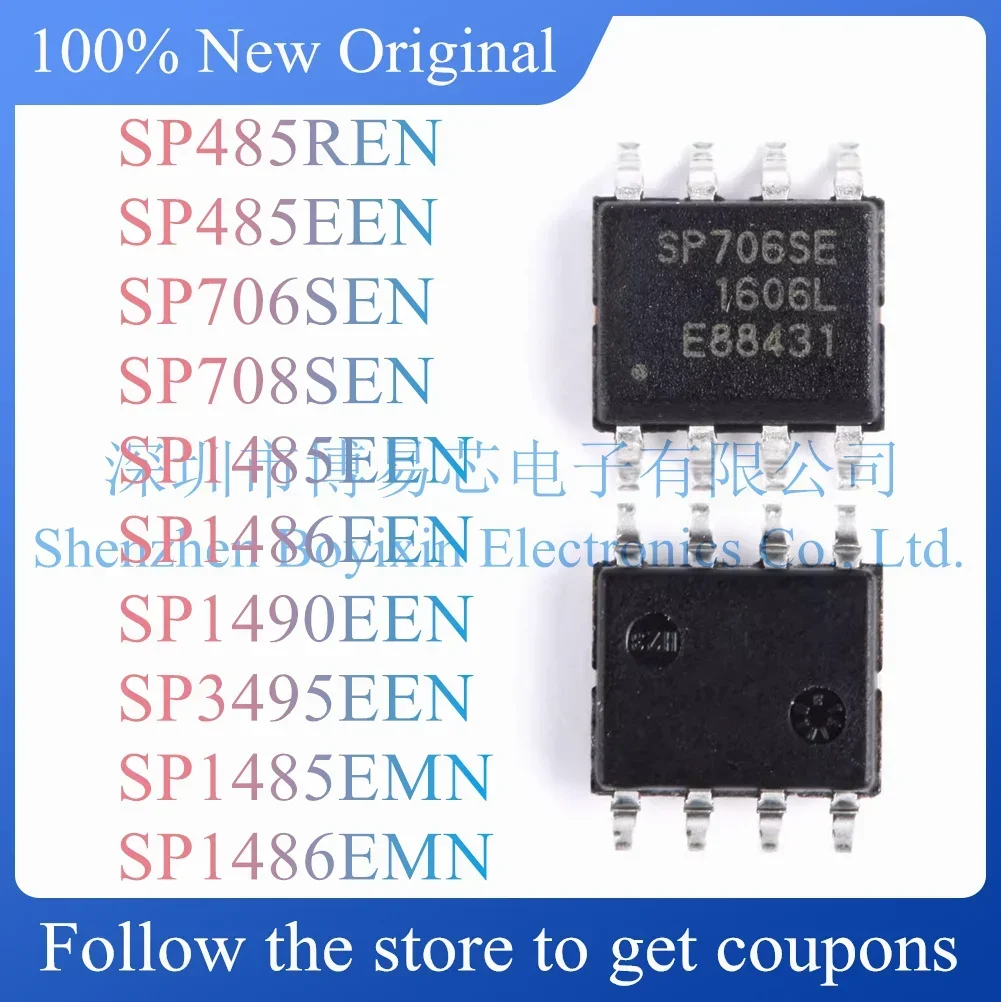 NEW SP485REN SP485EEN SP706SEN SP708SEN SP1485EEN SP1486EEN SP1490EEN SP3495EEN SP1485EMN SP1486EMN