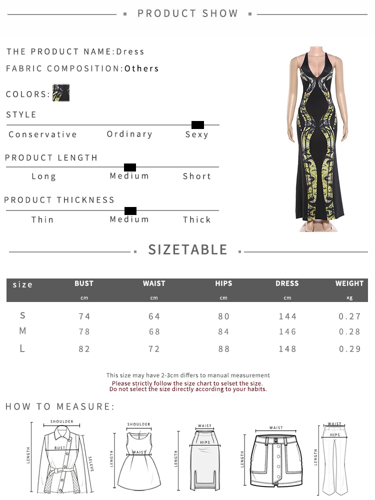 Weird Puss Sexy rückenfreies Kleid mit Kreuzmuster, Damenmode, Air-Print, tiefer V-Ausschnitt, hohle, ärmellose Passform, für Urlaub, Party, elegant, schick, figurbetont – Detail 1