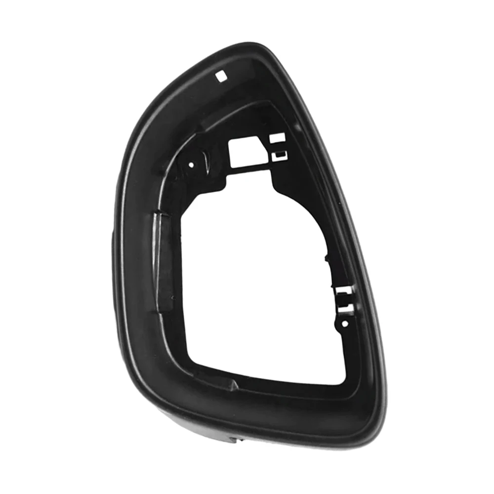 For VW Jetta 6 MK6 Passat B7 CC Beetle Scirocco Car Glossy Side Mirror Housing Frame Rear View Mirror Holder Trim Accessories