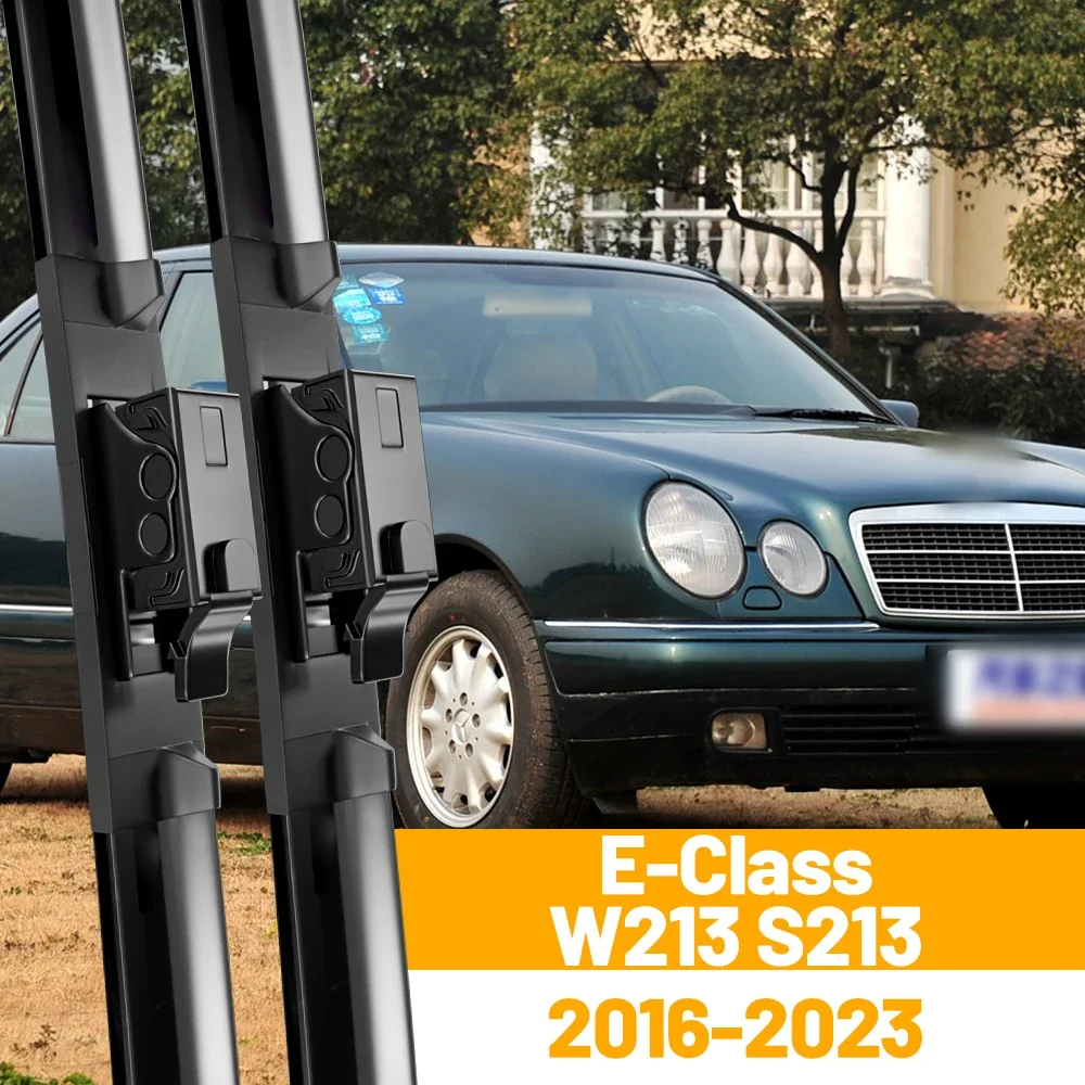 

Front Wiper Blades For Mercedes Benz E-Class W213 S213 2016-2023 Windscreen Windshield Window 24"+22" 2021 2022 E300 E63 E220d