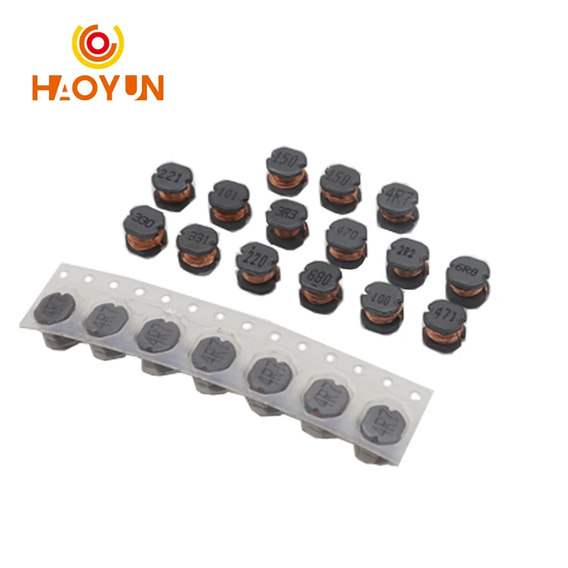 【30-5PCS】CD54 Power Inductor 2.2/3.3/4.7/6.8/10/15/22/47/100/150/220/330/470UH SMD Inductance Copper Core