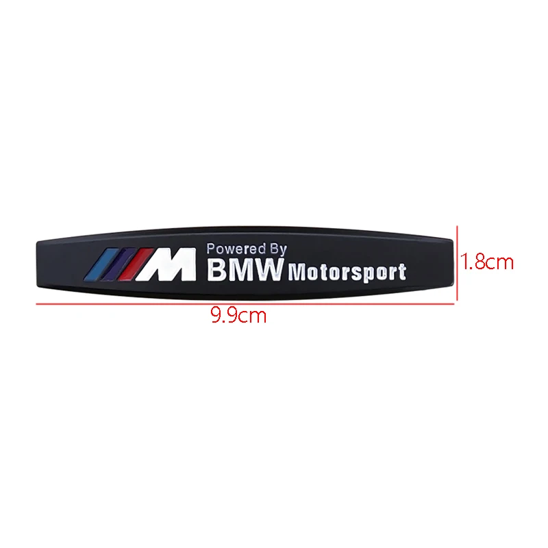 BMW M Motorsport Stickers Emblem Fender Decoration for e46 e90 e39 e87 g20 e92 f11 f31 x3 f25 e61 f36 x1 f32 f30 Car accessories