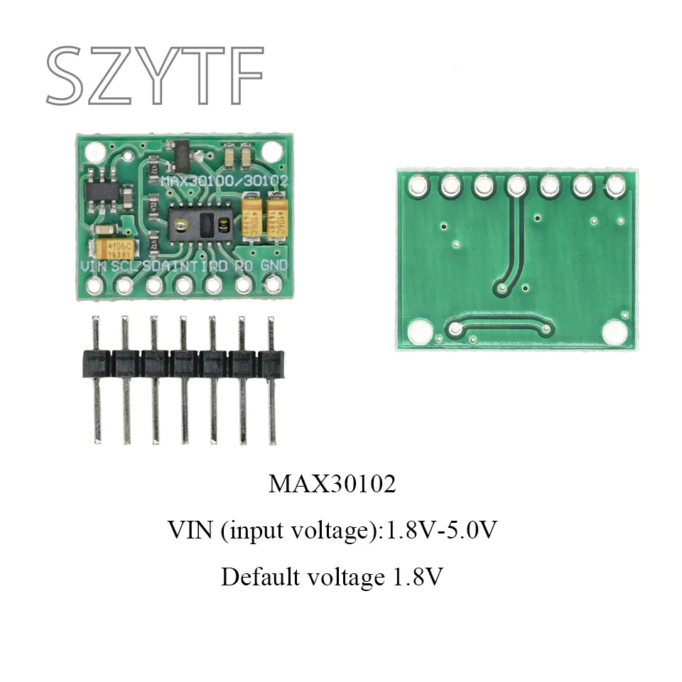 MAX30100 MAX30102 Heart Rate Sensor Module Puls Detection Blood Oxygen Concentration For Arduino 1.8V 3.3V 5V Ultra-Low Power