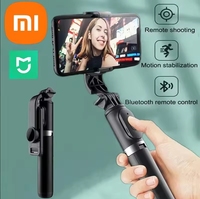 Xiaomi Selfie Stick 1045mm Wireless Bluetooth LED Fill Light Extended Tripod With Remote Shutter For Android Ios Cellphone