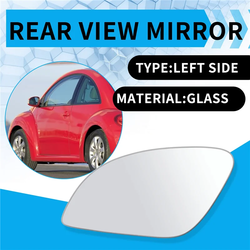 A95E-Heated Rearview Mirror Glass Car Accessories For VW Beetle / Cabriolet 1999-2010 - view 5