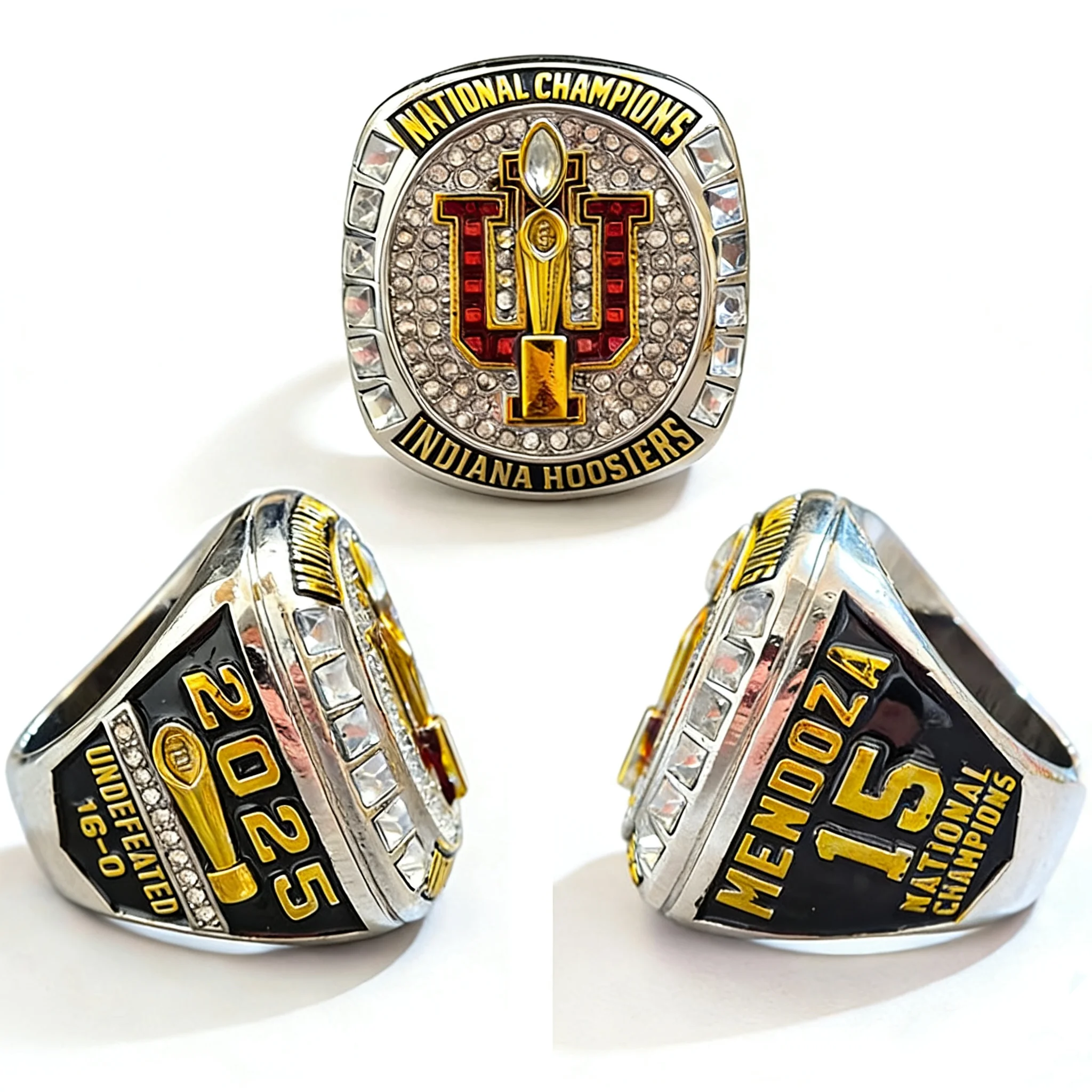 

Памятное кольцо 2025 года из нержавеющей стали, подарок для парня, аксессуары для чемпионов, подарок для фанатов университетского баскетбола.