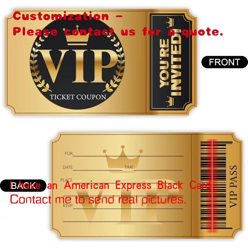

custom.CR80 Access Control Card PVC Metal Plastic Embossed Membership VIP Loyalty Card with Number