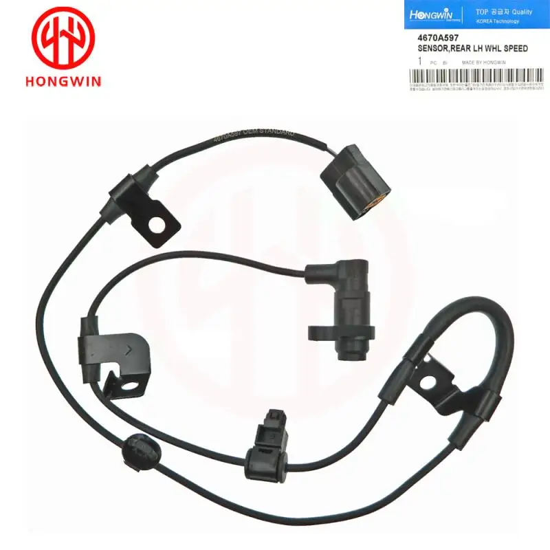 NEW Rear Left & Right Wheel Speed ABS Sensor 4670A597 4670A598 For Mitsubishi L200 2.5L 2012-2015 ABS Wheel Speed Sensor