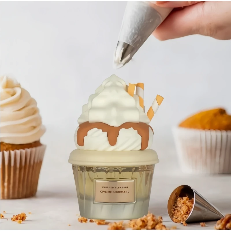 Whipped Pleasure Eau de Parfum، مجموعة Give Me Gourmand، شكل بخاخ، 75 مل، كريمة مخفوقة، رائحة الكراميل والفانيليا، تدوم طويلاً #5