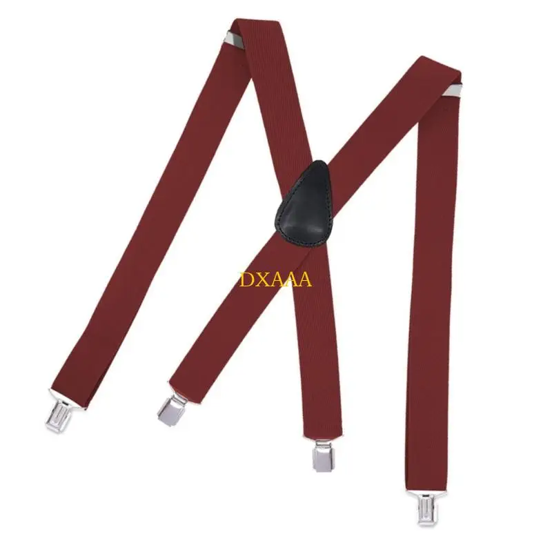 حمالات DXAA Mens Darnders قابلة للتعديل مع 4 مقطع للارتداء الرسمي غير الرسمي