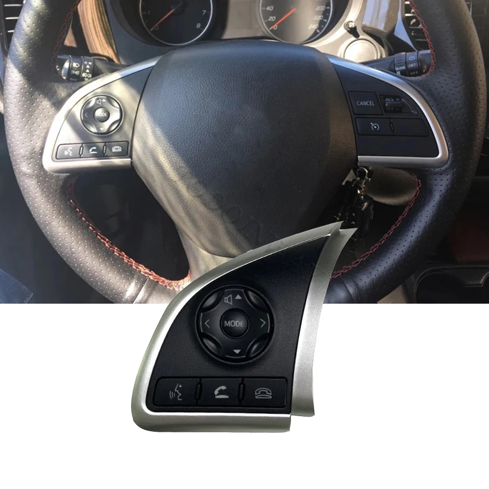 Car Steering Wheel Button LED Audio Volume Control Switch Wire For Mitsubishi Outlander 3 2013-2020 ASX Mirage L200 accessories