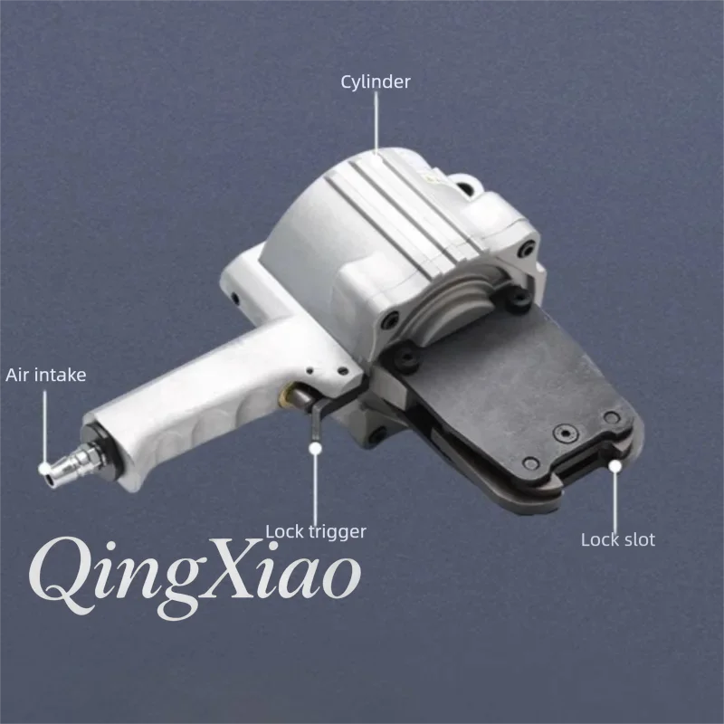 

Separate Pneumatic Steel Strap Baler Iron Belt Strapping Machine Split-type Pneumatic Baler Packaging Equipment
