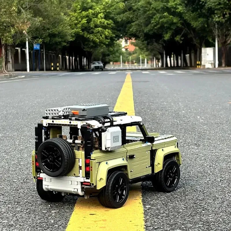 

Technical Land Off-road Defender Car Building Blocks 42110 2573PCS Bricks Assembly Vehicle MOC Model Toy Boys Adult Collect Gift