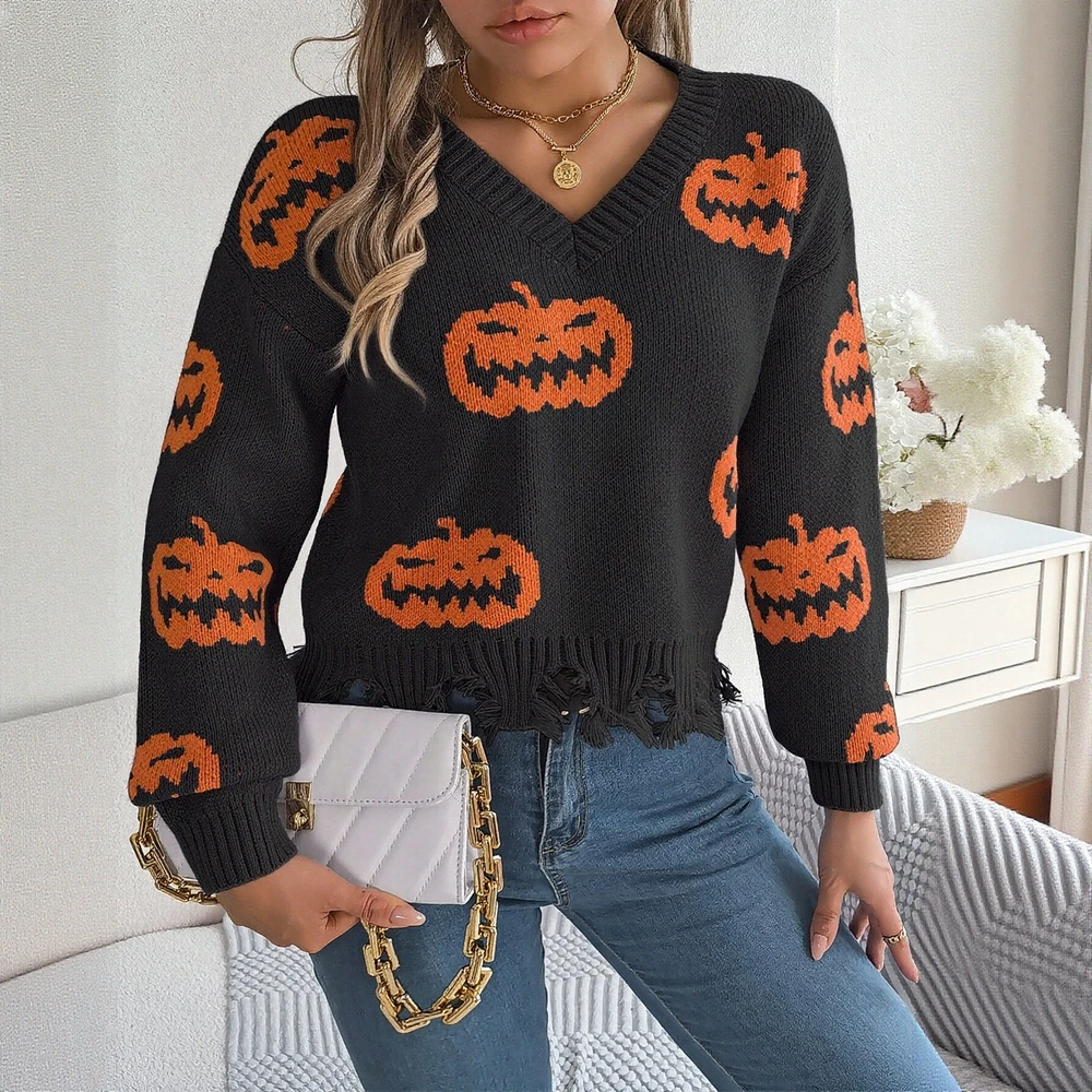 

Business Commute Style Long Sleeve Round Neck Sweater Fitted Design Straight Tube Sleeves No Decoration Required