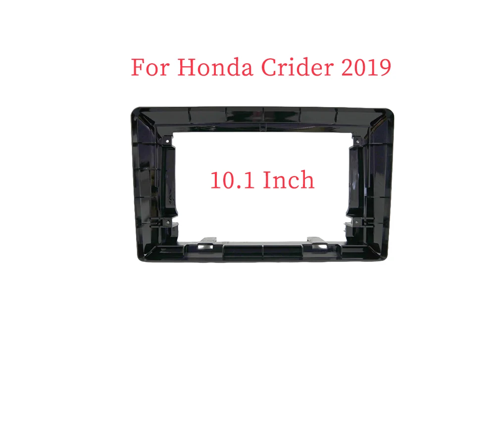 

10,1 дюймовая Автомобильная радиопанель Fascia ДЛЯ Honda Crider 2019, комплект для приборной панели, устанавливаемая, Facia консоль, переходник, отделка, GPS рамка, крышка панели