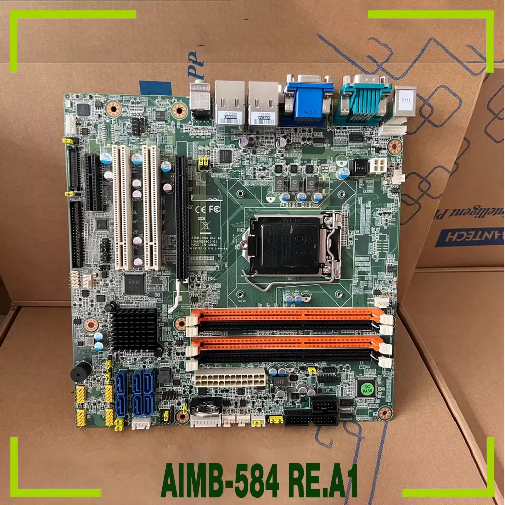 AIMB-584QG2-00A1E For Advantech AIMB-584 RE.A1 Industrial Computer Motherboard AIMB-584QG2