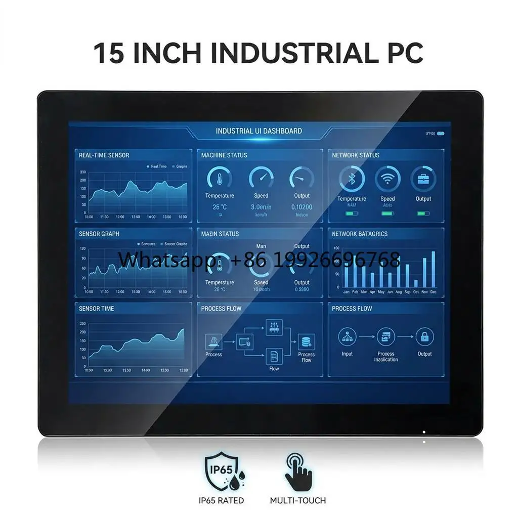 15'' 17' 19'' Industrial Pc Touch Screen I5 8250U 8G 128GB Medical Monitor All in One