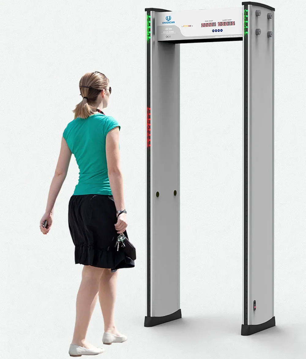 

Muti Zones door frame 256 Sensitivities Walk Through Metal Detector Gate In Vietnam Thailand Australia Kenya