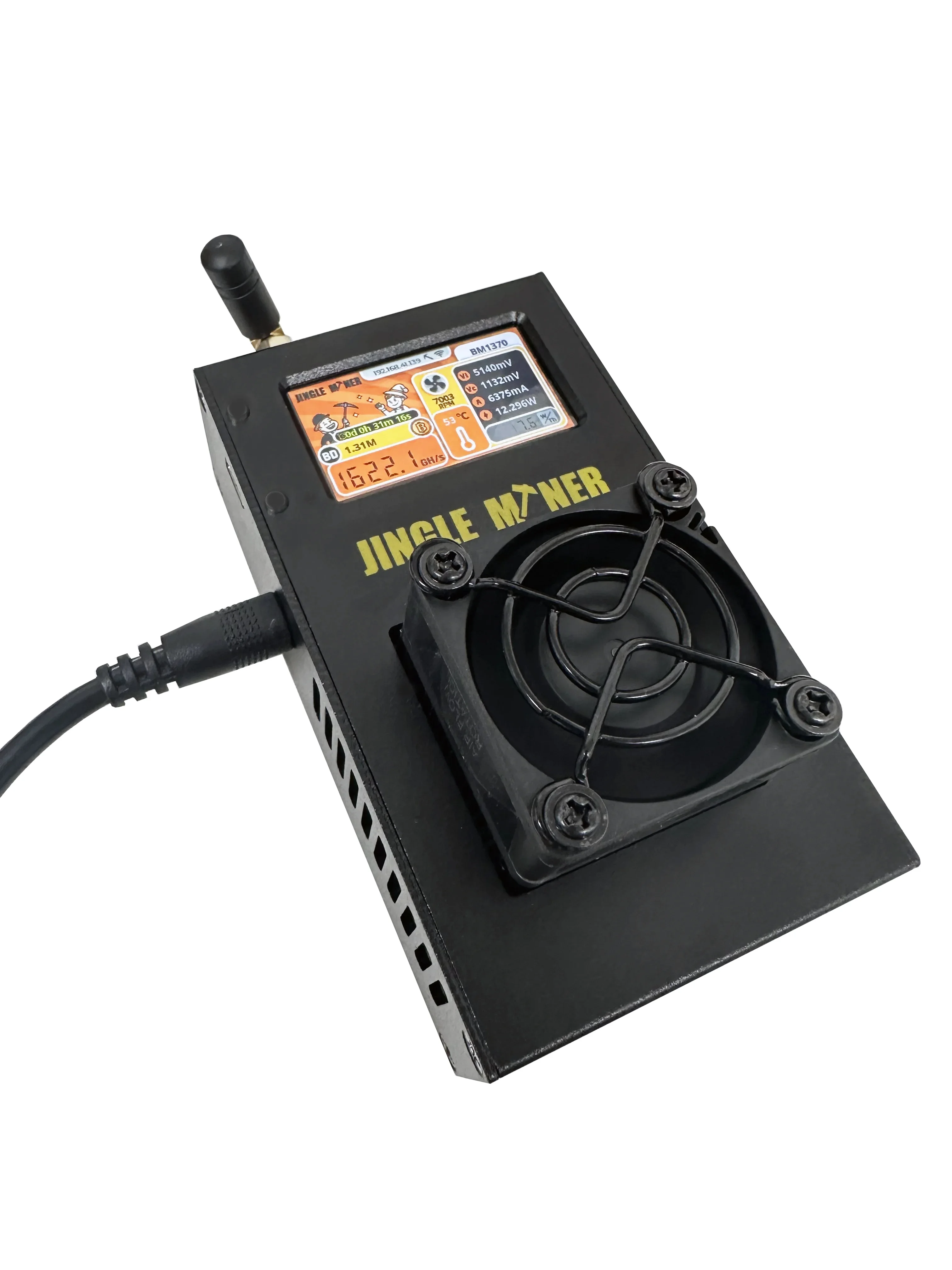 Jingle Miner Solo 1.2TH/S Bitcoin ASIC Miner 23W