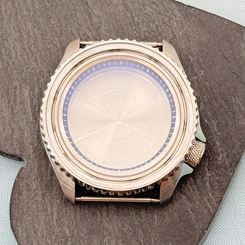 SKX007 men's watch case sapphire 42mm stainless steel case is suitable for NH35 NH36 4R35 4R36 6R 7S movement 28.5mm Dial Refit