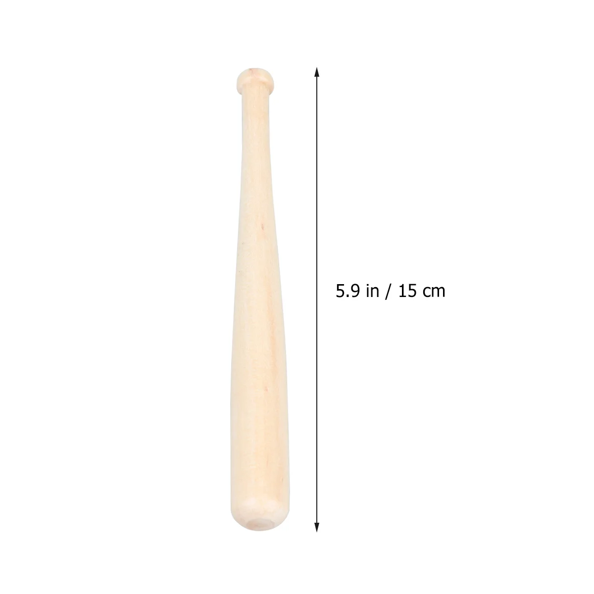 1pc Wooden Mini Baseball Bat Shape Placement Bracket Baseball Stand Display Holder Rack Support Base  without Baseball (3 Baseba