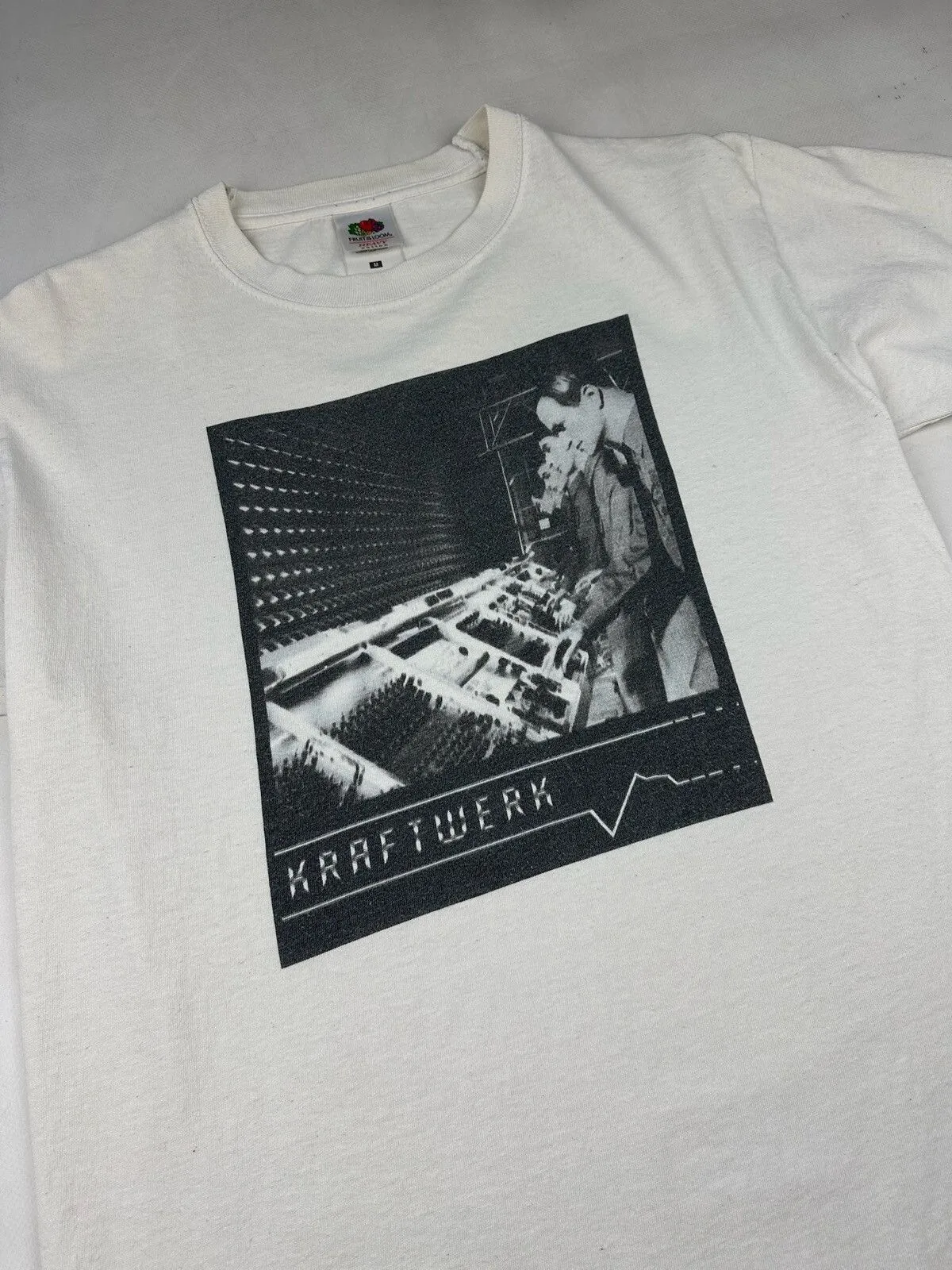 

Винтажная футболка KRAFTWERK, синтетическая поп-электроДизайнерская одежда, мужской летний топ, новые летние топы, мужской летний топ
