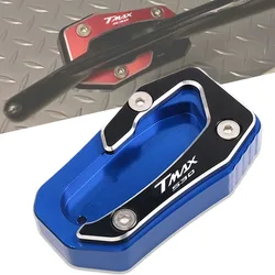 Motorcycle CNC Kickstand Foot Side Stand Extension Pad Support Plate Enlarge For T-MAX TMAX 530 SX DX TMAX530 2017-2023