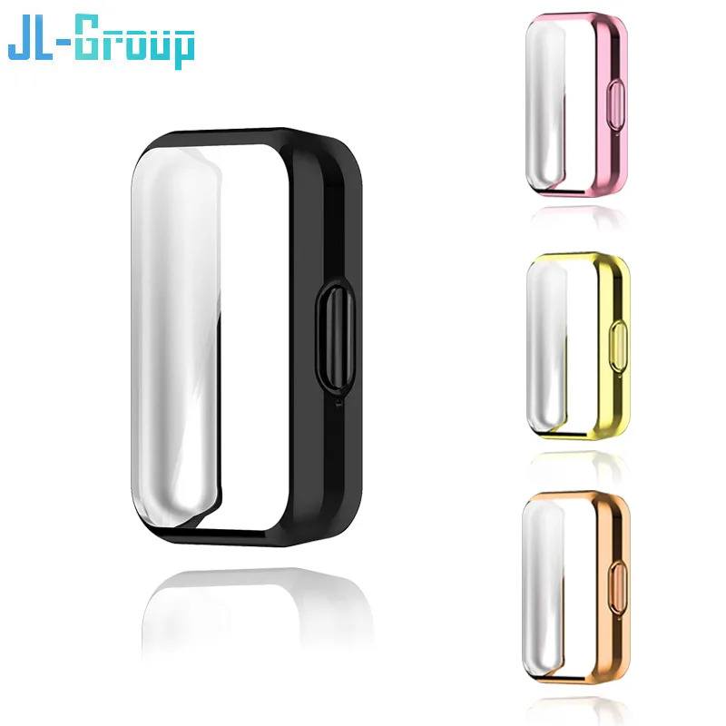 TPU Case For Samsung Galaxy Fit 3 Protector Screen Full Cover Cases For Galaxy Fit3 Soft Bumper Shell Protection Accessories