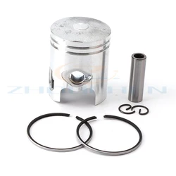 40mm piston ring 10mm kit pin ASSY  2-stroke 50cc For  jog minalli pw50 cyclomotor scooter