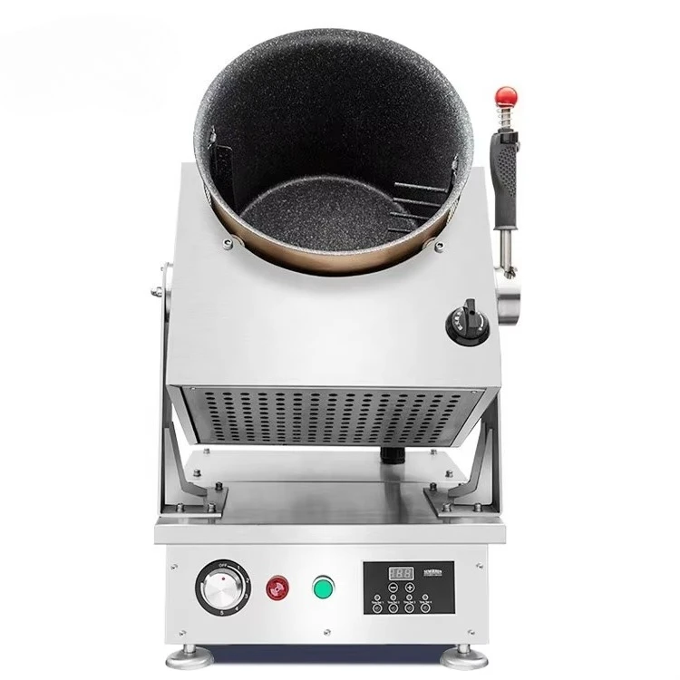 Stainless Steel Fashionable Appearance Automatic Noodle Rice Cooking Machine