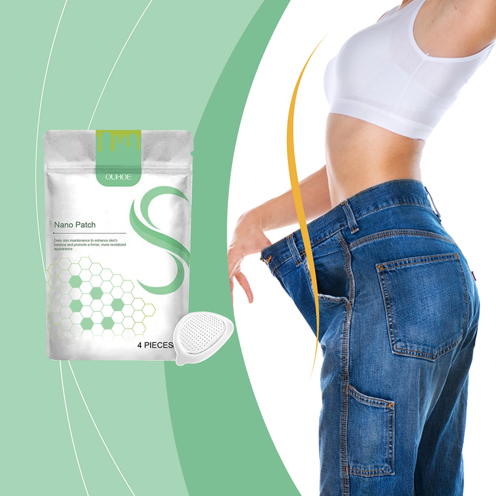 

Body Shaping Care Patch SMGT-GLP-1 Nanos Patch Firming Skin Body Shaping Care Patch Soothing Massage Patch For Fats Burning