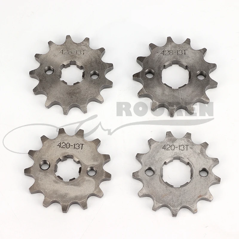 420# 17mm 10 11 12 13 14 15 16 17 18 19 Teeth Front Engine Sprocket For Z50 CRF50 Dirt Pit Bike Monkey ATV Quad Motorcyle Chain