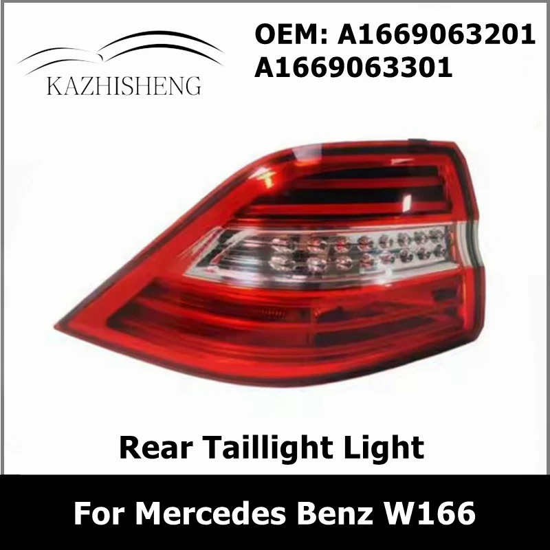 Rear Taillight Led Light for Mercedes Benz W166 ML250 GLE250 ML350 ML400 GLE400 A1669063201 A1669063301 1669063201 1669063301