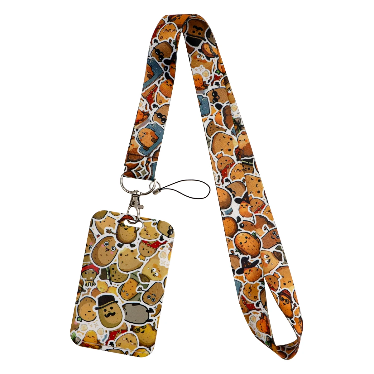

Crazy Potatoes Lanyard for Keys Chain Cute Stuff Card Cover Badge Holder Keychain for Keyring Accessories Jewelry Gifts