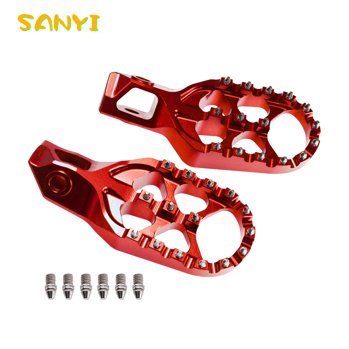 For GasGas EC250 EC300 EC EX ECF EXF MCF 250 350 450 MC125 MC250 2024 2025 For KTM EXC SXF TE FE CNC Foot Peg Footrest Pedals