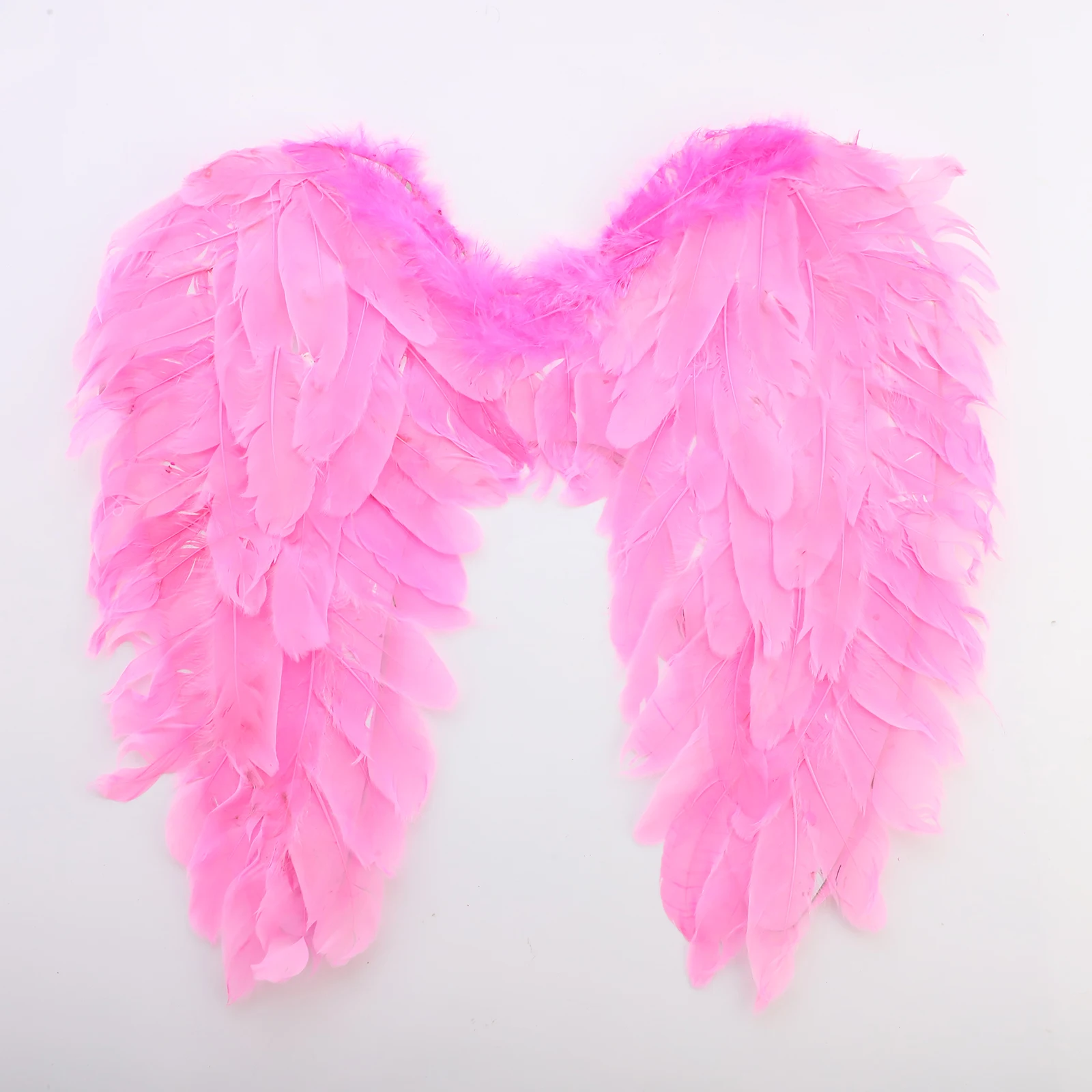 Weiß/Schwarz Kinder Erwachsene Engel Flügel Echte Feder Fee Flügel Dance Party Weihnachten Maskerade Karneval Cosplay Kostüm Zubehör – Detail 18