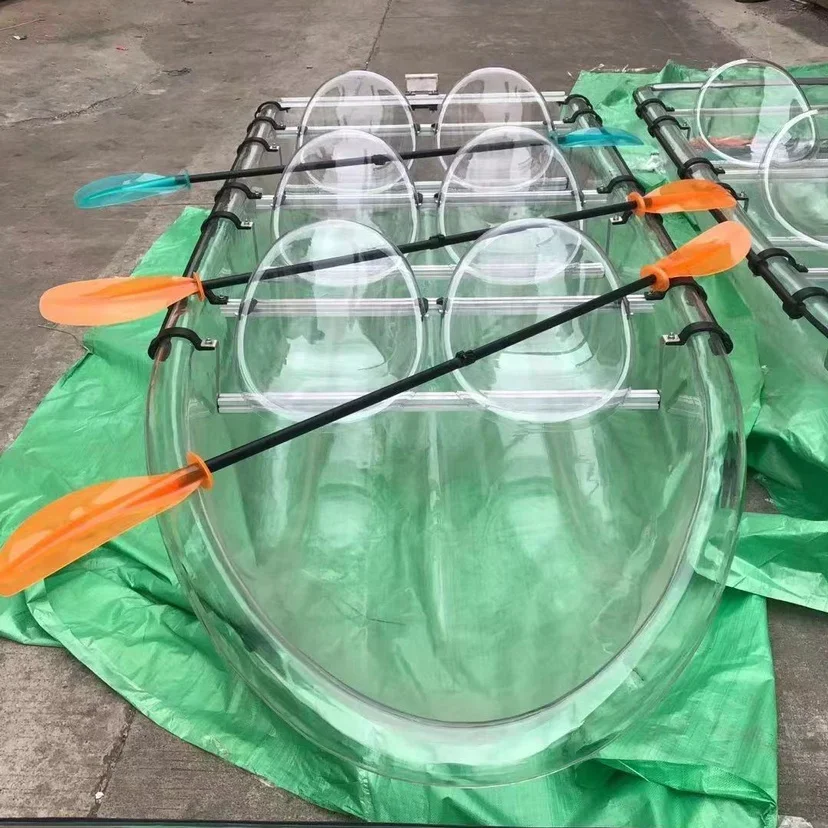 2022 Popular 6 person kayak large transparent boat