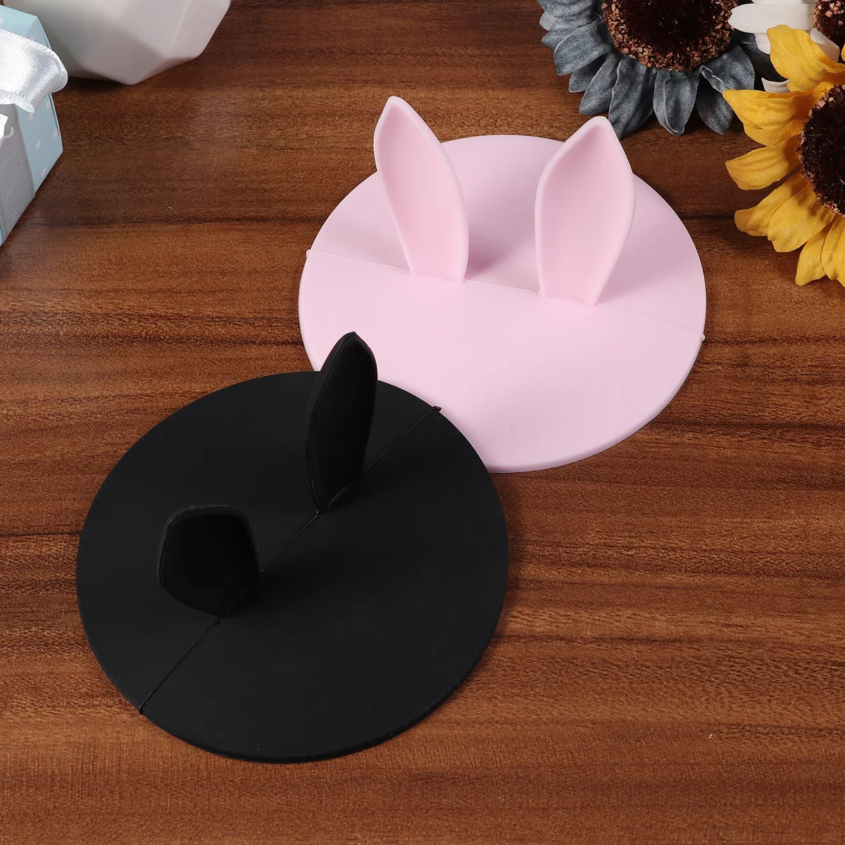 

rabbit cup cover rabbit cup lids rabbit ear lid silica cup lids rabbit ear cup