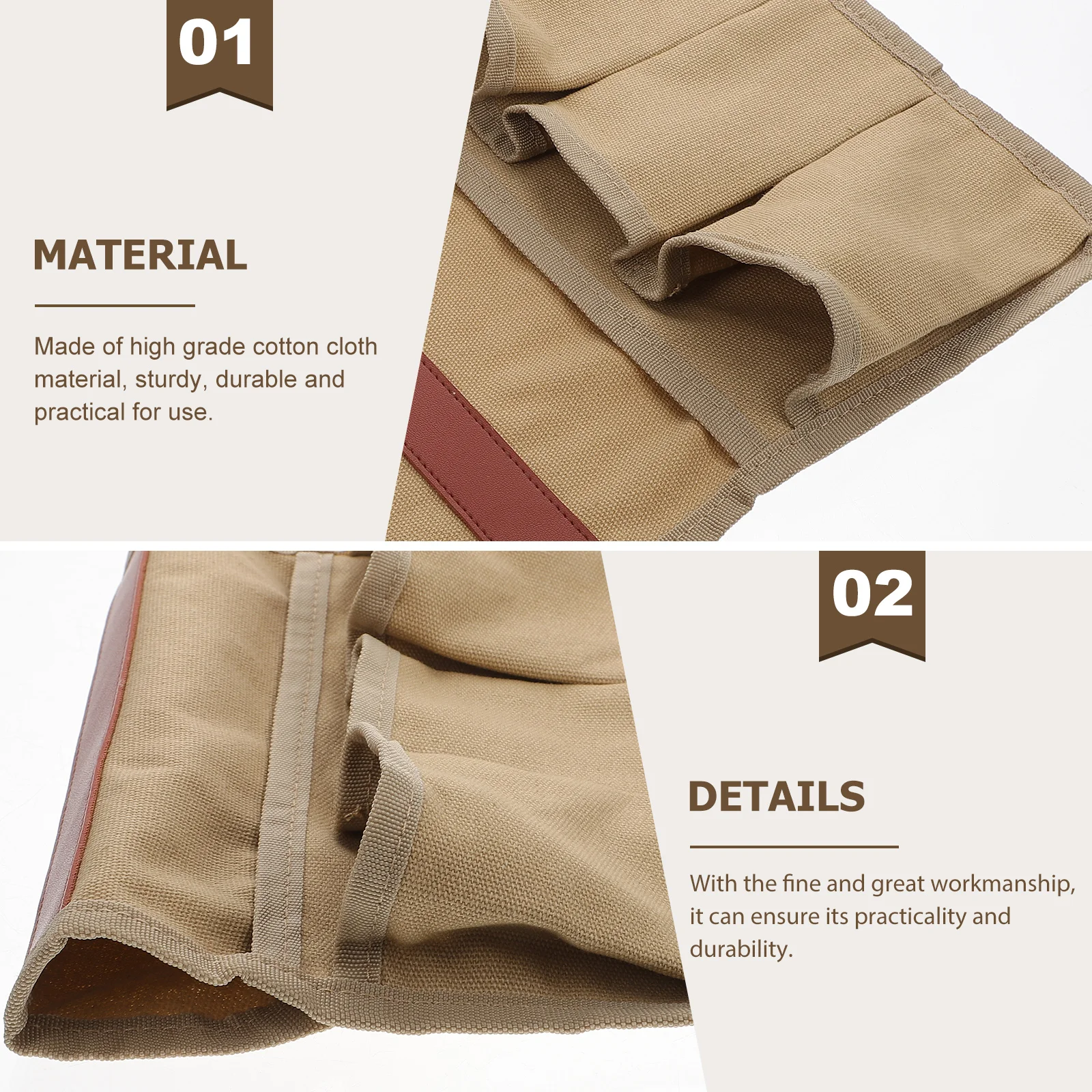 

Foldable Outdoor Storage Bag Camping Accessories Hanging Armrest Pouch Chair Side
