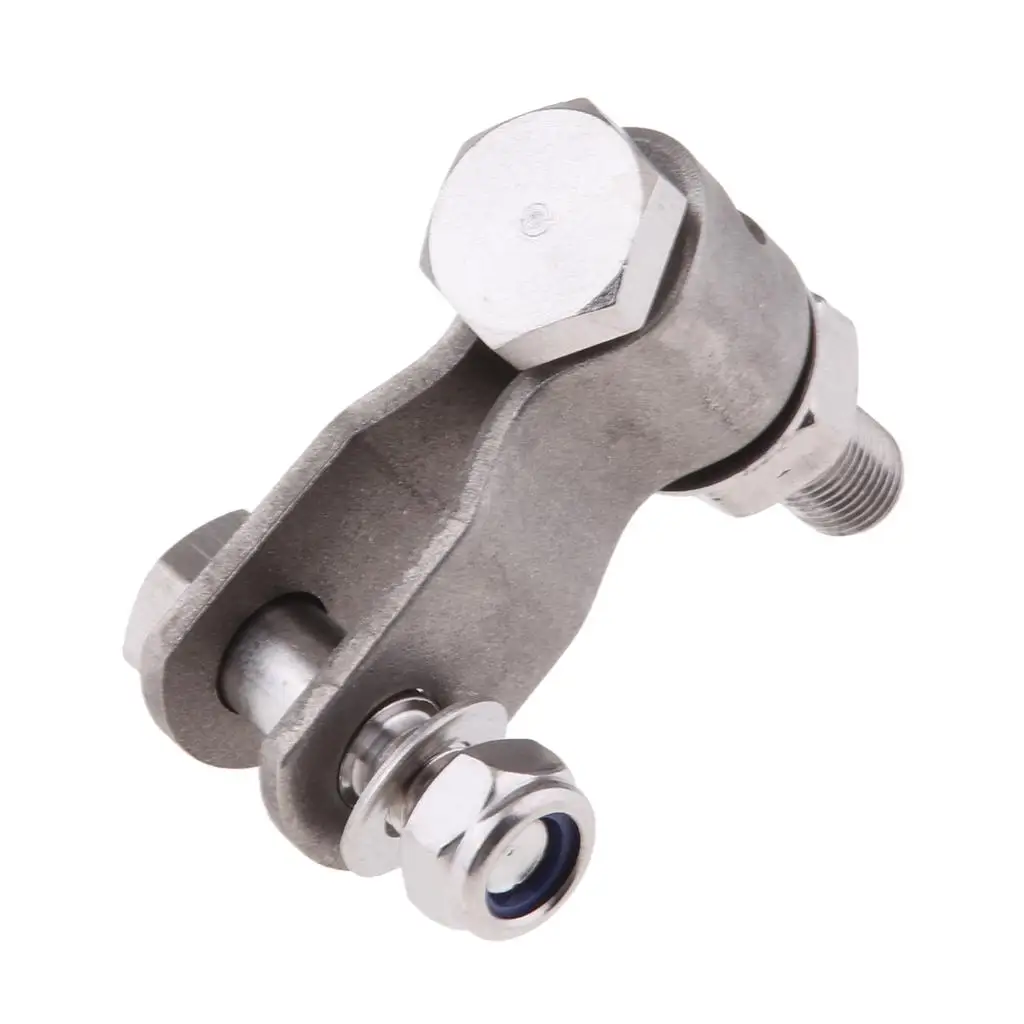 Stainless Steel Short Bolt Steering Clevis Kit Precision Cast Control Cable Marine Accessories for A75 Boat