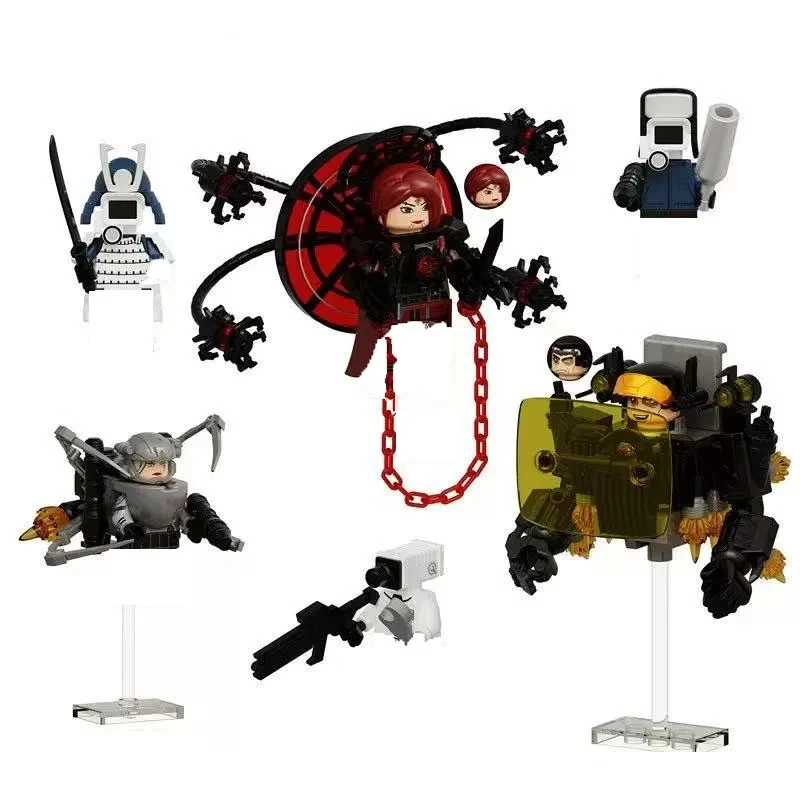 2026 Nieuwe Skibidi Toilet Man Figuren Blokken TvMan Titan Cameraman Speakerman Puzzle Stenen Actiefiguren Model Speelgoed Verjaardagscadeau